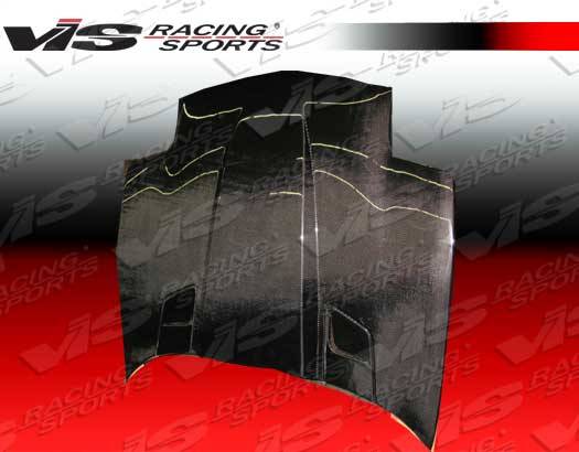 VIS Racing - Chevrolet Corvette VIS Racing Penta Black Carbon Fiber Hood - 97CHCOR2DPEN-010C
