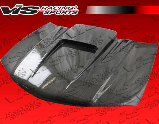 VIS Racing - Chevrolet Malibu VIS Racing ZD Black Carbon Fiber Hood - 97CHMAL4DZD-010C