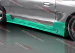 AIT Racing - Ford Mustang AIT Racing STL Style Side Skirts - FM94HISTLSS