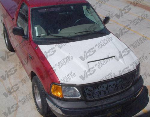 VIS Racing - Ford Expedition VIS Racing Fiberglass Outlaw Type 1 Hood - 97FDEXP4DOL1-010
