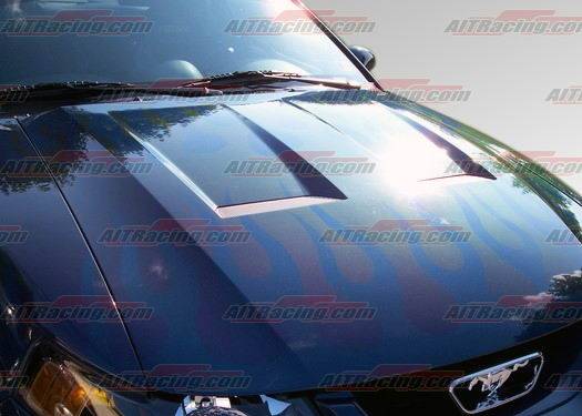 AIT Racing - Ford Mustang AIT Racing Type-6 Style Hood - FM99BMT6FH