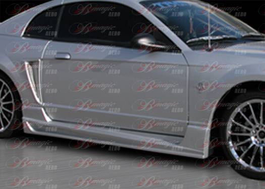 AIT Racing - Ford Mustang AIT Racing Vascious Style B-Magic Side Skirts - FM99BMVASSS
