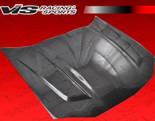 VIS Racing - Chevrolet Camaro VIS Racing SCV Black Carbon Fiber Hood - 98CHCAM2DSCV-010C