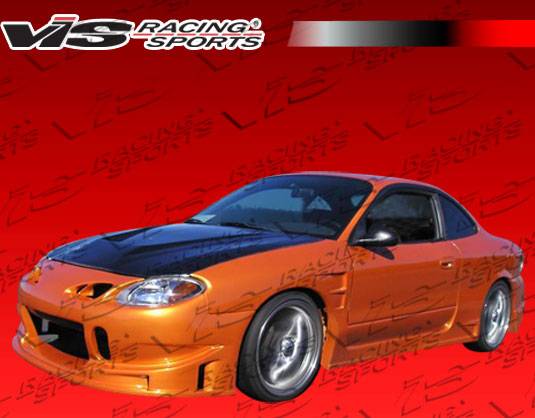Ford Escort VIS Racing Invader Carbon Fiber Hood - 98FDZX2DVS-010C