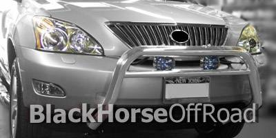 Black Horse - Lexus RX Black Horse Bull Bar Guard