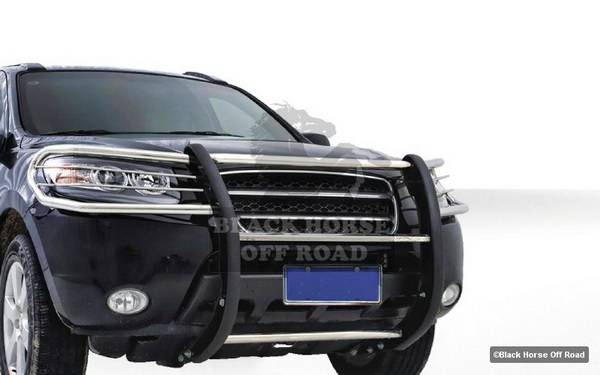 Black Horse - Hyundai Santa Fe Black Horse Push Bar Guard