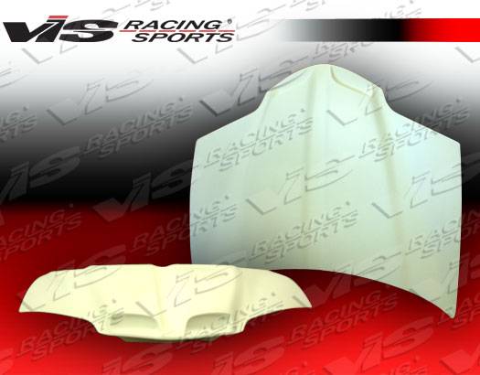 VIS Racing - Pontiac Firebird VIS Racing GTO Fiberglass Hood - 98PTFIR2DGTO-010