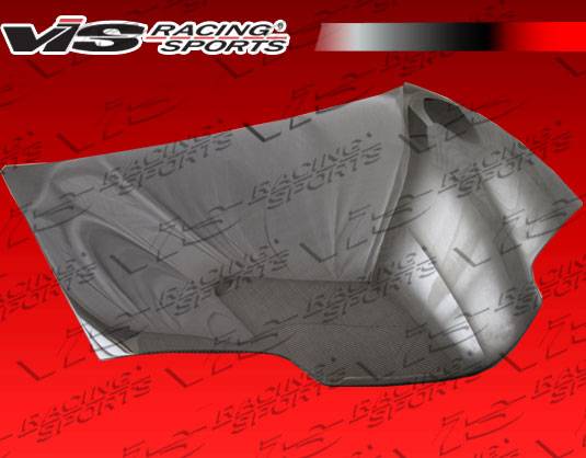 VIS Racing - Pontiac Firebird VIS Racing OEM Black Carbon Fiber Hood - 98PTFIR2DOE-010C