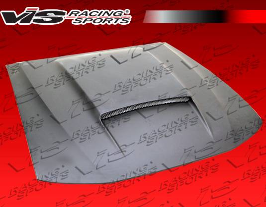 VIS Racing - Ford Mustang VIS Racing Stalker X Fiberglass Hood - 99FDMUS2DSTKX-010