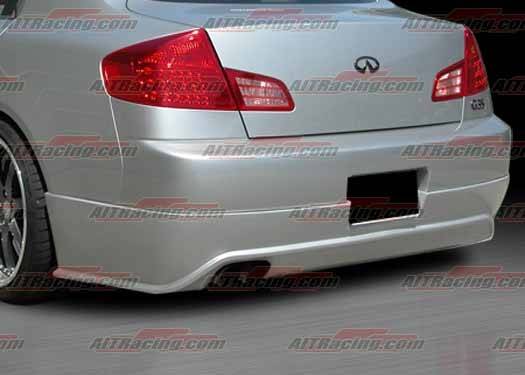AIT Racing - Infiniti G35 4DR BMagic GLS Style Rear Apron - G3502BMGLSRS4