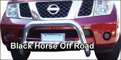 Black Horse - Nissan Xterra Black Horse Bull Bar Guard
