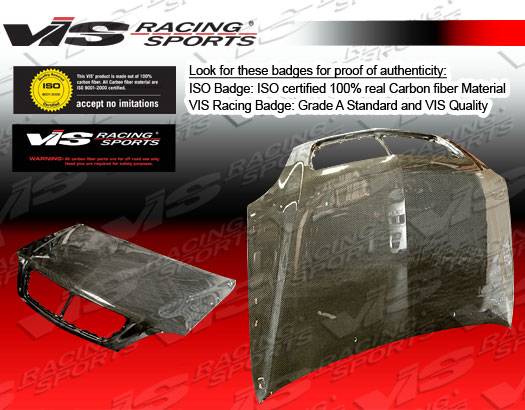VIS Racing - Lexus RX300 VIS Racing OEM Black Carbon Fiber Hood - 99LXRX34DOE-010C