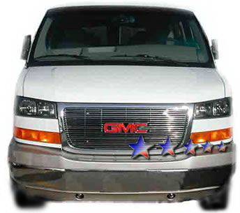 thumbnail image 2 of Fits 2003-2020 GMC Savana Explorer Conversion Billet Grille Insert For Sale Online 2 of 10