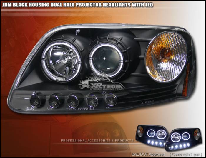 Custom - Black Halo Pro Headlights