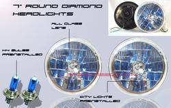 Custom - Diamond Cut Headlights