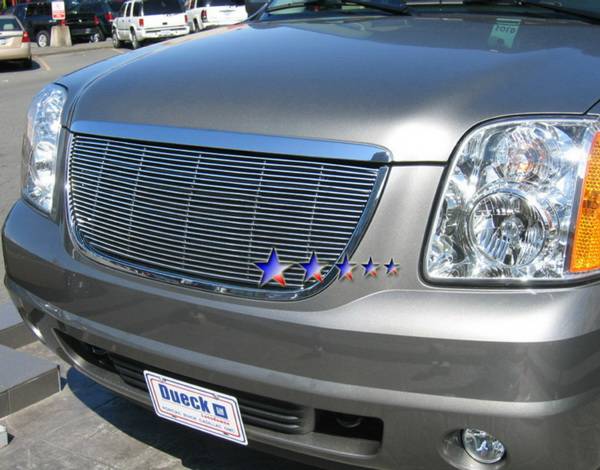APS - GMC Yukon APS Billet Grille - without Logo Opening - Upper - Aluminum - G65779A