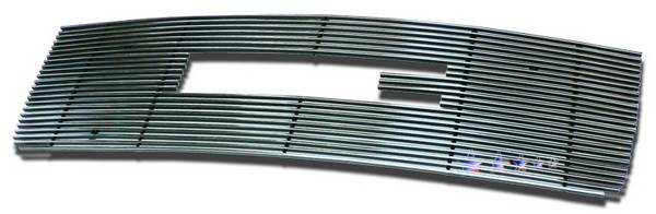 APS - GMC Sierra APS Billet Grille - with Logo Opening - Upper - Stainless Steel - G66474S