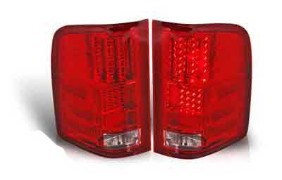 WinJet - Chevrolet Silverado WinJet LED Taillights - WJ20-0067-08