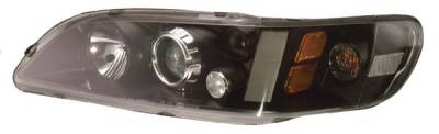 Custom - HID-Xenon Black Projector Headlights