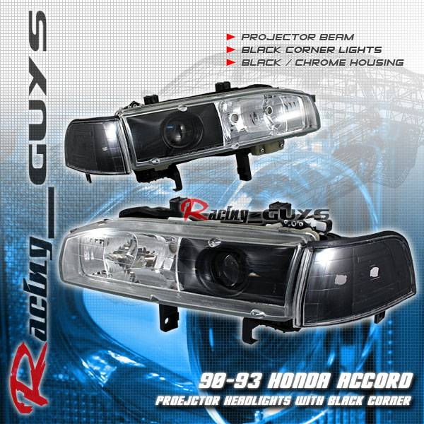 Custom - Black/Chrome Housing   Headlights