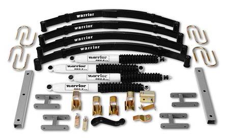 Warrior - Jeep Wrangler Warrior Front Lift Kit - 4 Inch - 30640