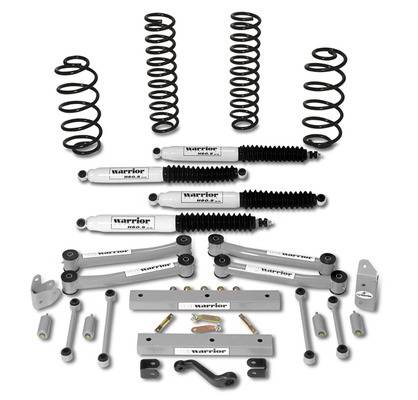 Warrior - Jeep Wrangler Warrior Front Lift Kit - 4 Inch - 30740