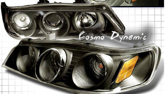 Custom - Dual Halo Black Pro Headlights