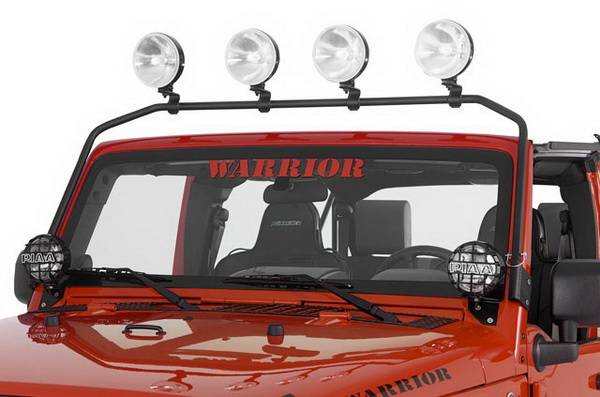 Warrior - Jeep Wrangler Warrior Safari Light Bar - Front - 844