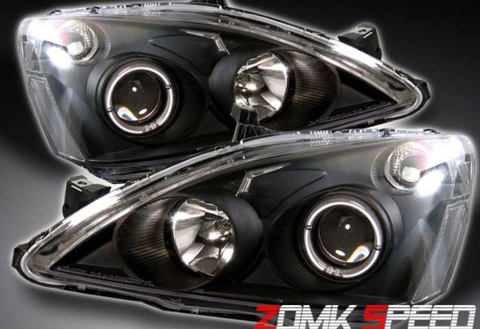 Custom - JDM Black Halo Pro Headlights