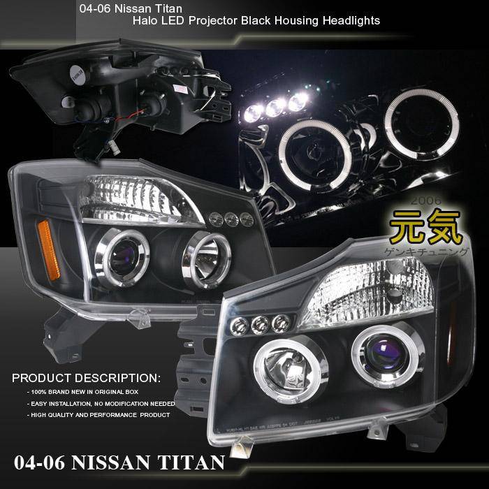 Custom - Black Halo LED Pro Headlights