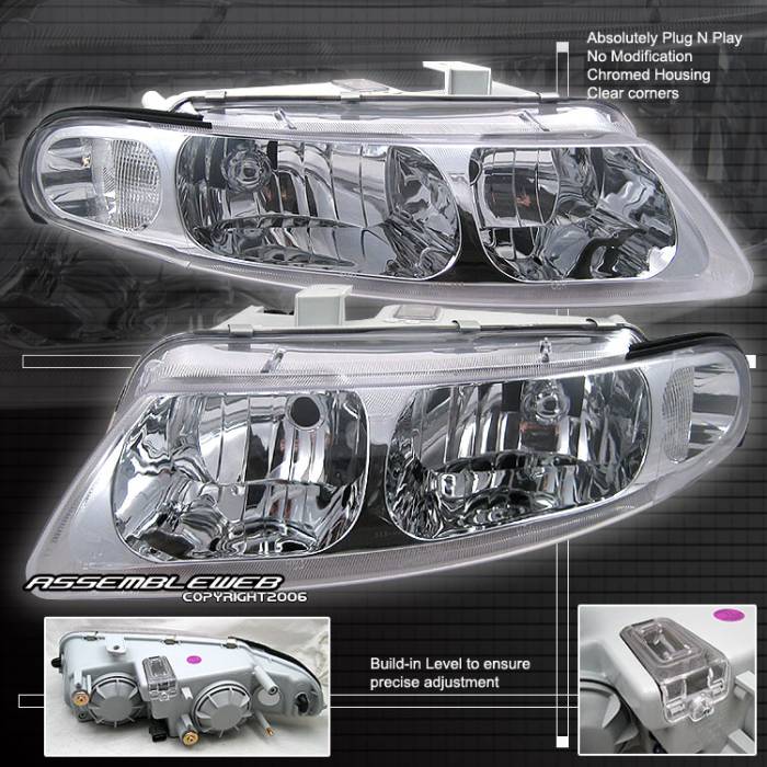 Custom - Chrome Crystal Headlights