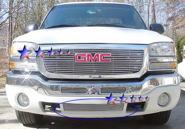 APS - GMC Sierra APS Billet Grille - Bumper - Aluminum - G85473A