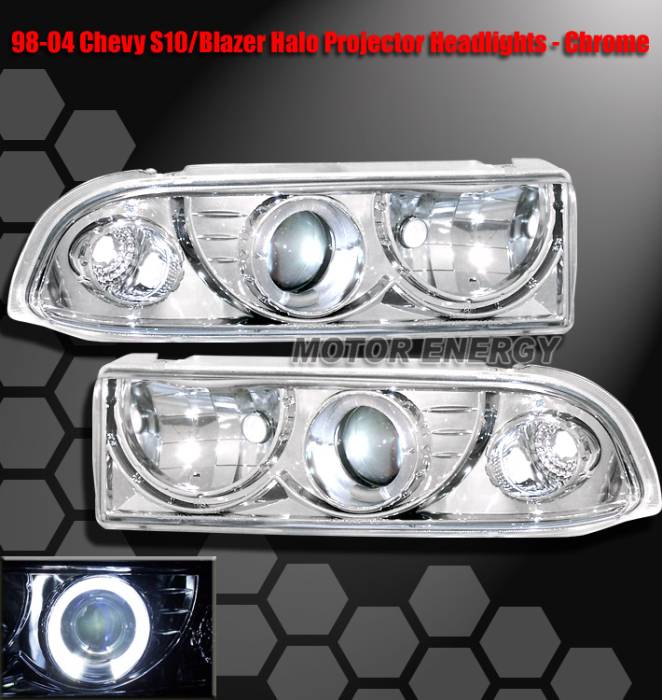 Custom - Chrome Halo Pro Headlights