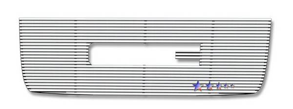 APS - GMC Sierra APS CNC Grille - with Logo Opening - Upper - Aluminum - G96516R