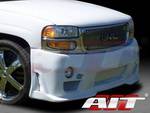 AIT Racing - GMC Denali AIT Racing EXE Style Front Bumper - GD01HIEXEFB