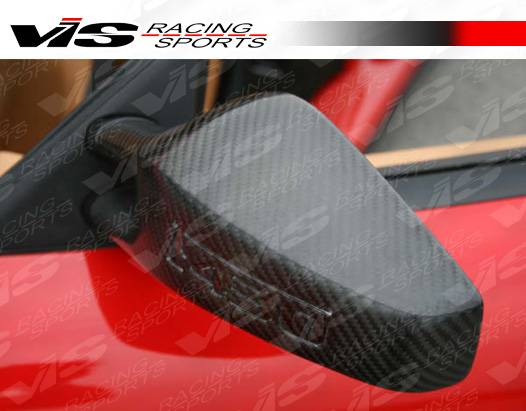 VIS Racing - Ferrari F430 VIS Racing OEM Style Carbon Fiber Mirror - 05FR4302DOE-014C