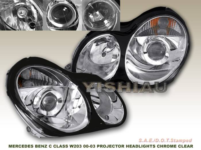 Custom - Chrome Clear Pro Headlights