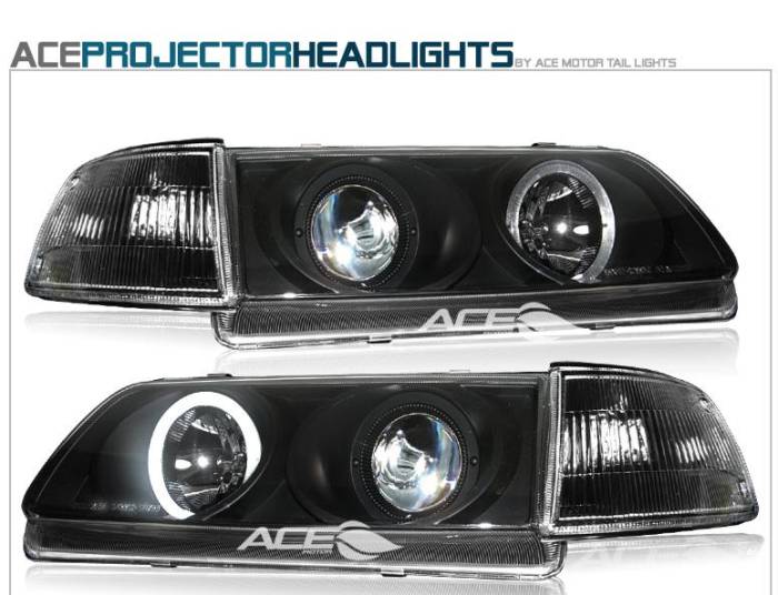 Custom - Black Halo Pro Headlights