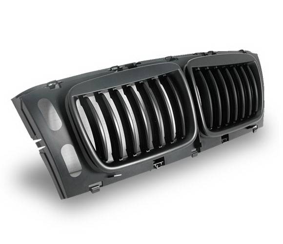 4CarOption - BMW 5 Series 4CarOption Front Hood Grille - GR-E3494956BB-A