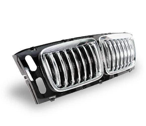 4CarOption - BMW 5 Series 4CarOption Front Hood Grille - GR-E3494956CB-A