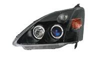 Custom - Projector Halo Black Blue Headlights