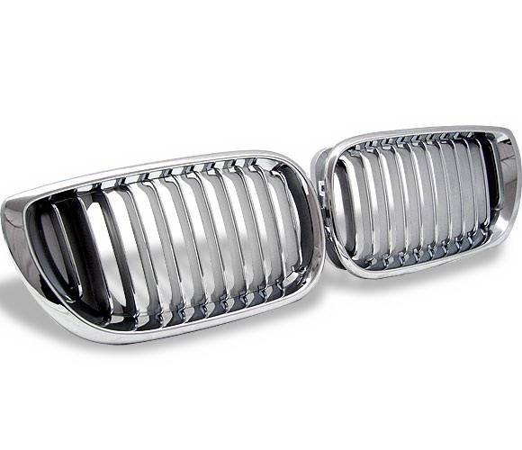 4CarOption - BMW 3 Series 4CarOption Front Hood Grille - GR-E4602032XCS-A