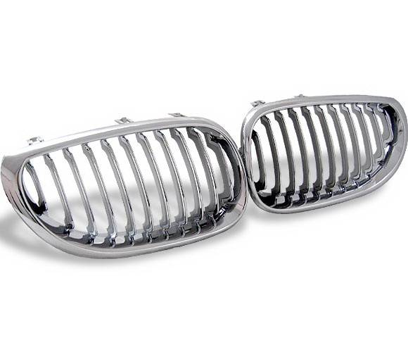 4CarOption - BMW 5 Series 4CarOption Front Hood Grille - GR-E600305XCS-A