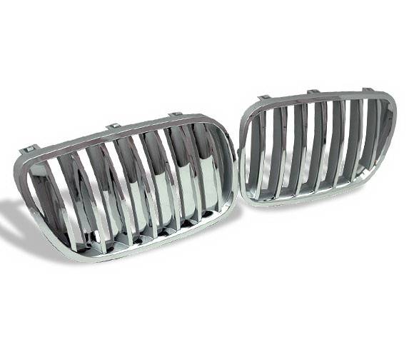 4CarOption - BMW X3 4CarOption Front Hood Grille - GR-E830809ZCS-S