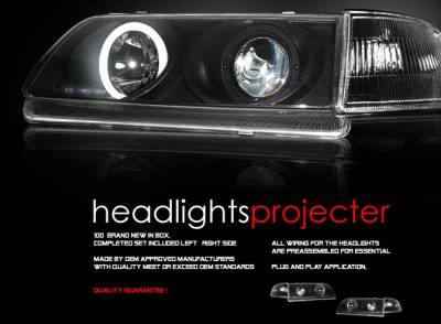 Custom - Black Halo Pro Headlights