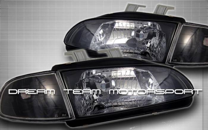 Custom - Black Crystal Headlights