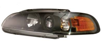 Custom - HID-Xenon Black Projector Headlights