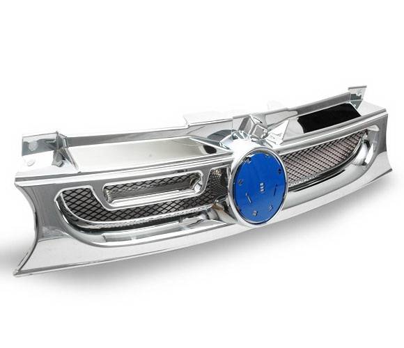 4CarOption - Volkswagen Golf 4CarOption Front Hood Grille - GR-GOLF49804ABT-CR