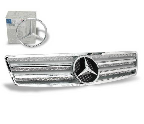 4CarOption - Mercedes R Class 4CarOption Front Hood Grille - GRG-W1299002GFCL2SL