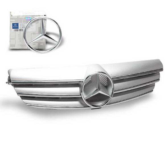 4CarOption - Mercedes CLK 4CarOption Front Hood Grille - GRG-W2090307F-CL3SL